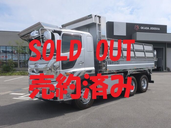 2796　日野　ダンプ　410ps　リターダ付
