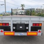 平床トレーラ　3軸　
リフトアクアスル　未登録