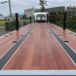 平床トレーラ　3軸　
リフトアクアスル　未登録