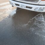 散水車　サブエンジン式