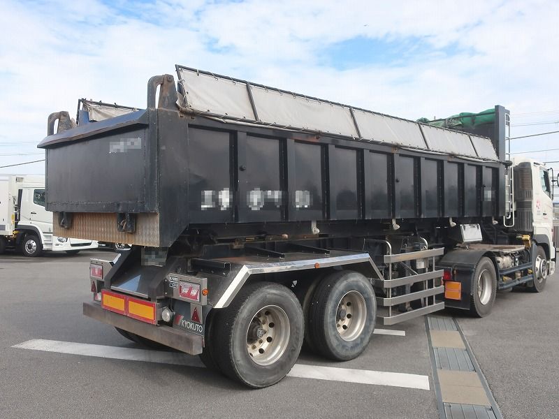 ダンプトレーラ　2軸