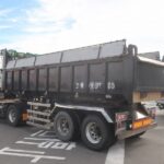 ダンプトレーラ　2軸