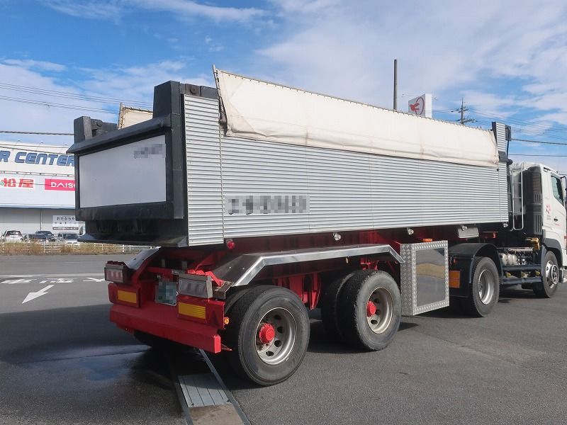 ダンプトレーラ　2軸