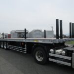 平床トレーラ　3軸
リフトアクスル　未使用車