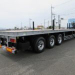 平床トレーラ　3軸
リフトアクスル　未使用車