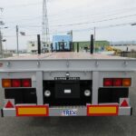 平床トレーラ　3軸
リフトアクスル　未使用車