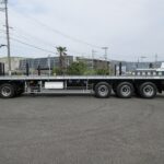 平床トレーラ　3軸
リフトアクスル　未使用車