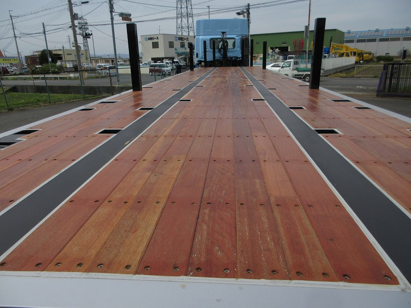 平床トレーラ　3軸
リフトアクスル　未使用車