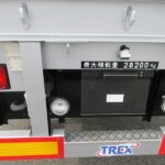 平床トレーラ　3軸
リフトアクスル　未使用車