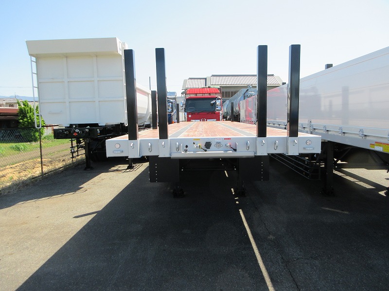 平床トレーラ　3軸
リフトアクスル　未使用車