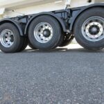 ダンプトレーラ　3軸
リフトアクスル　未使用車