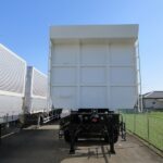 ダンプトレーラ　3軸
リフトアクスル　未使用車