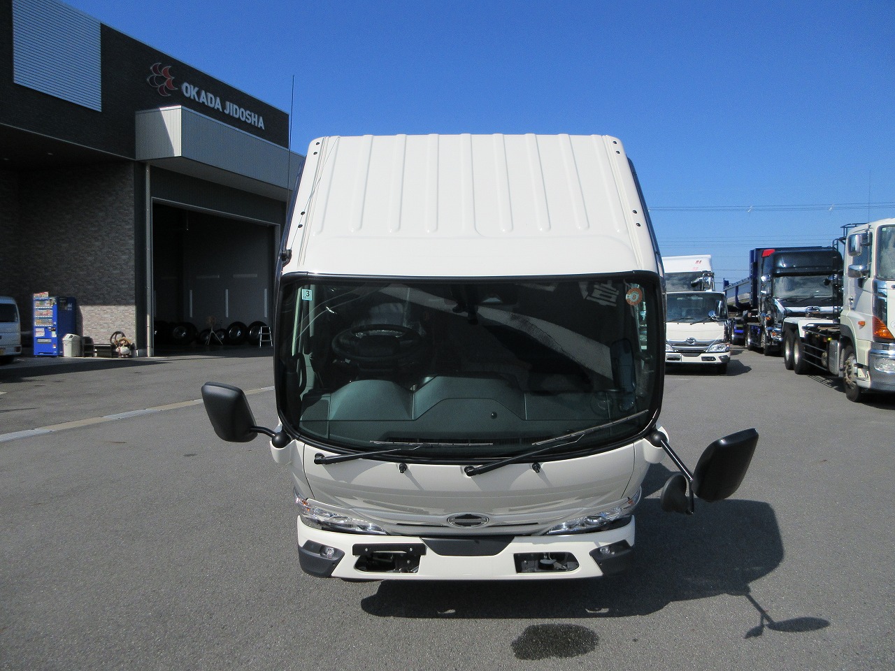 ダンプ　高床　未使用車